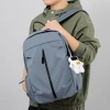 Korean-style versatile men's and women's backpacks, business and casual trendy computer bags, large capacity, lightweight and simple student schoolbags details Picture